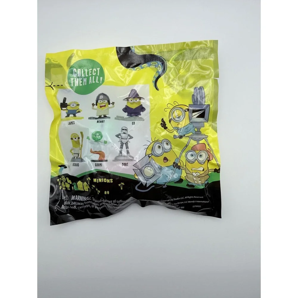 Wendy's Minions & Monsters Goomi Figure Sealed Kids Meal Toy 2026 Illumination